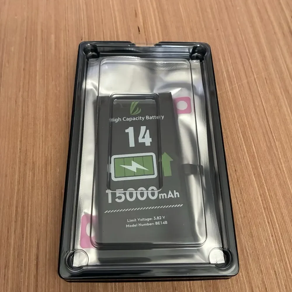 Battery for iPhone 14 15000 mAh High Capacity Replacement Battery Only New